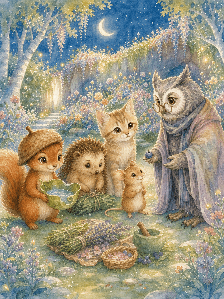 Gentle Remedies Gathered—One Moonberry Promise