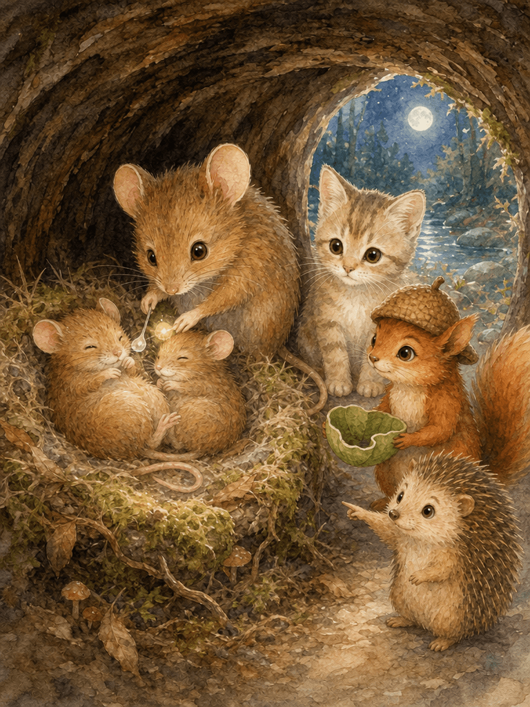 Inside the Hollow Log—Sisters Stir